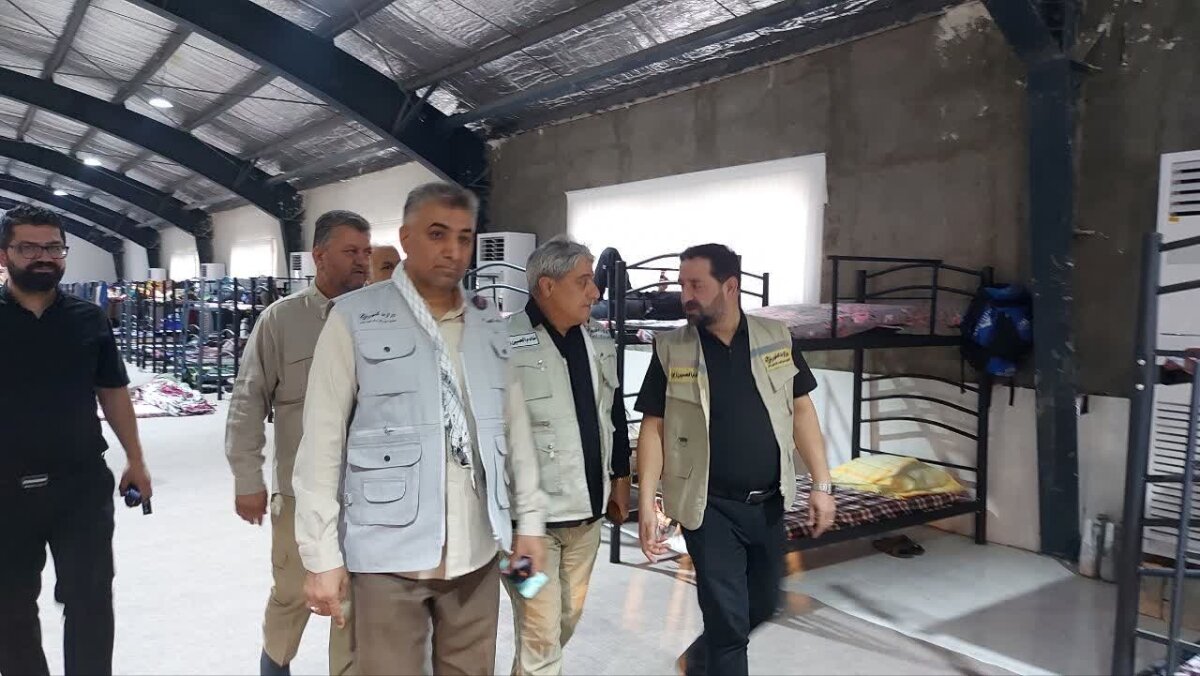 پایش میدانی خدمات حمل‌ونقل اربعین در مرز مهران با تأکید بر رفاه رانندگان و تکریم زائران