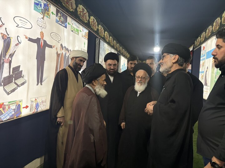 تصاویر/ بازدید و تقدیر نماینده ولی فقیه در کشور عراق از برخی از مواکب مسیر نجف به کربلا