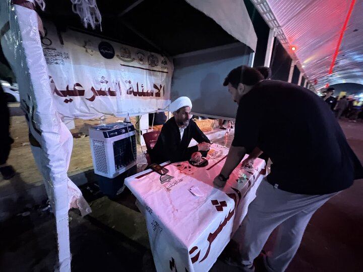 تصاویری از مسیر پیاده‌روی نجف به کربلا