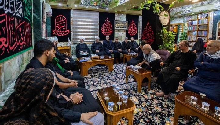 دیدار هیئت هایی از کشور های مغرب عربی با نماینده آیت الله العظمی سیستانی همزمان با ایام اربعین