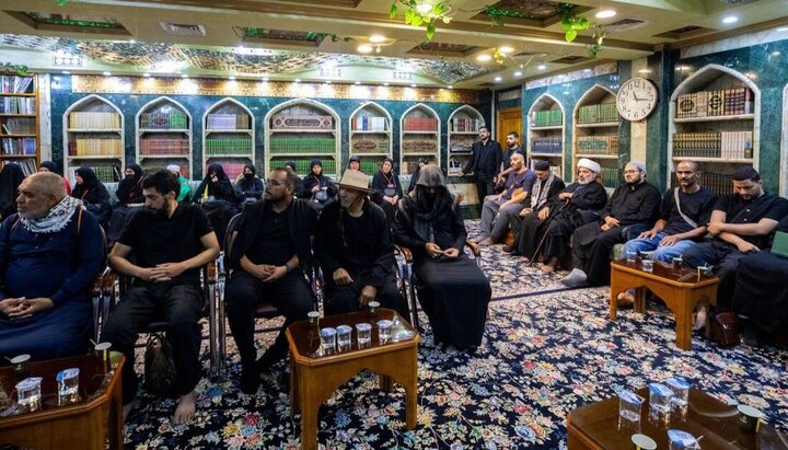 دیدار هیئت هایی از کشور های مغرب عربی با نماینده آیت الله العظمی سیستانی همزمان با ایام اربعین