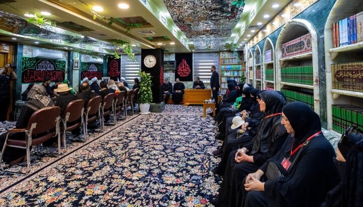 دیدار هیئت هایی از کشور های مغرب عربی با نماینده آیت الله العظمی سیستانی همزمان با ایام اربعین