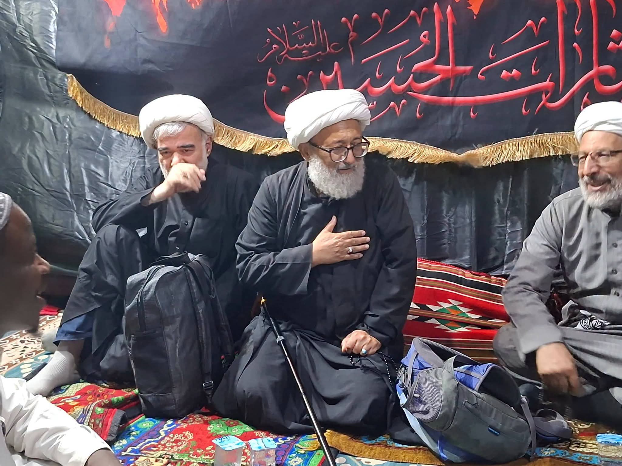 Ziyarar Wakilin Jagoran Juyin Juya Halin Musulunci kan Hajji da Ziyara Maukibin Ofishin Jagora Sheikh Zakzaky a Hanyar Najaf zuwa Karbala
