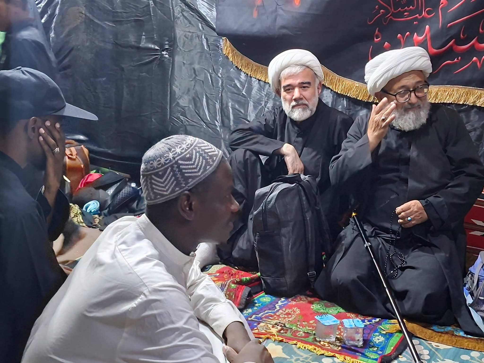 Ziyarar Wakilin Jagoran Juyin Juya Halin Musulunci kan Hajji da Ziyara Maukibin Ofishin Jagora Sheikh Zakzaky a Hanyar Najaf zuwa Karbala