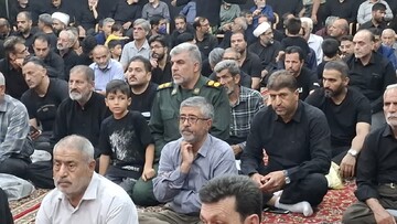 بزرگداشت شهدای پاسدار امنیت اربعین حسینی شهرستان کاشان برگزار شد+تصاویر و فیلم