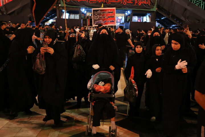 تصاویر/ حال و هوای بین‌الحرمین در آستانه اربعین حسینی
