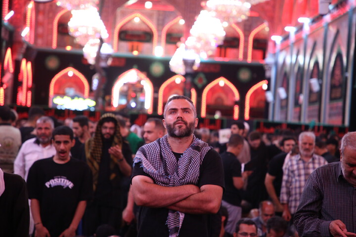 تصاویر/ حال و هوای حرم امام حسین(ع) در آستانه اربعین