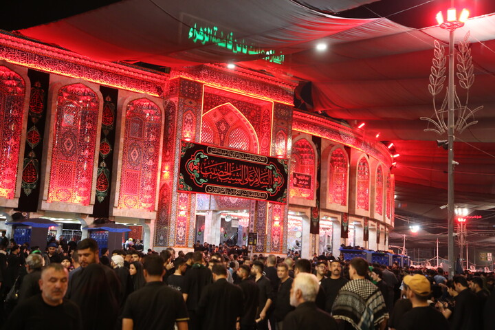 تصاویر/ حال و هوای حرم امام حسین(ع) در آستانه اربعین