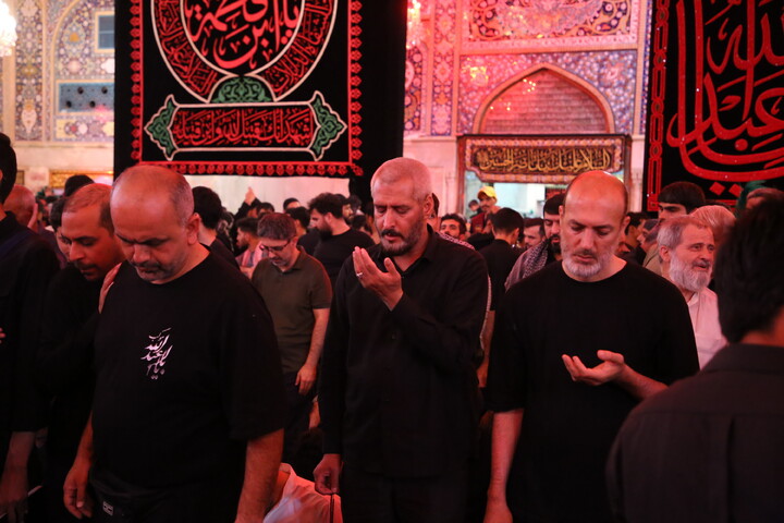 تصاویر/ حال و هوای حرم امام حسین(ع) در آستانه اربعین
