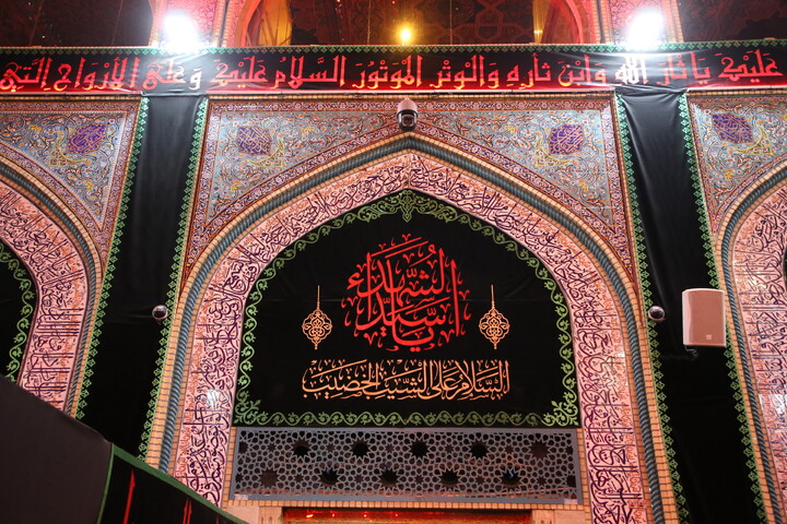 تصاویر/ حال و هوای حرم امام حسین(ع) در آستانه اربعین