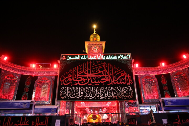 تصاویر/ حال و هوای حرم امام حسین(ع) در آستانه اربعین