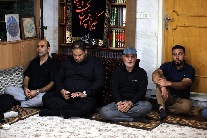 تصاویر/ شب دوم مراسم سوگواری اباعبدالله الحسین (ع) در بیت آیت الله مقتدایی