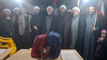 تصاویر/ فعالیت های موکب حوزه علمیه استان قزوین در میدان آزادی