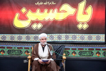 تصاویر/ مراسم عزاداری اربعین حسینی در بیت آیت‌الله العظمی مکارم شیرازی