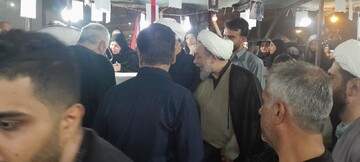 بازدید مسئول سازمان بسیج اساتید، طلاب و روحانیون کشور از مواکب اربعین در خوزستان