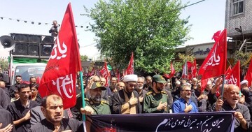 تصاویر/ مراسم جاماندگان اربعین حسینی در نهاوند