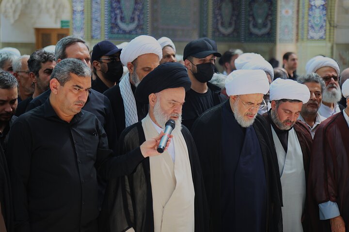تشییع پیکر حجه الاسلام و المسلمین حاج شیخ مرتضی مقدس