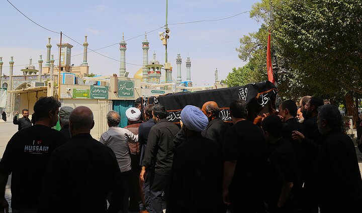 تشییع پیکر حجه الاسلام و المسلمین حاج شیخ مرتضی مقدس
