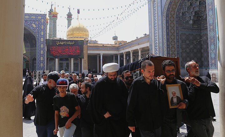 تشییع پیکر حجه الاسلام و المسلمین حاج شیخ مرتضی مقدس