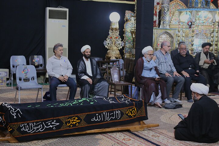 تشییع پیکر حجه الاسلام و المسلمین حاج شیخ مرتضی مقدس
