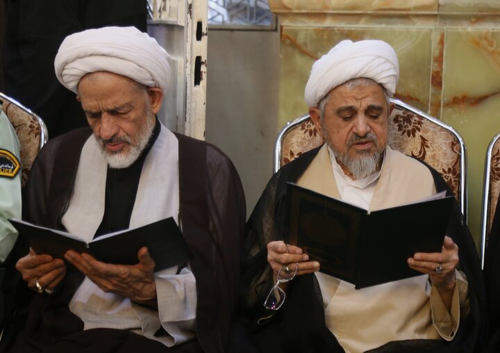 مراسم ختم حجةالاسلام والمسلمین حاج شیخ مرتضی مقدس