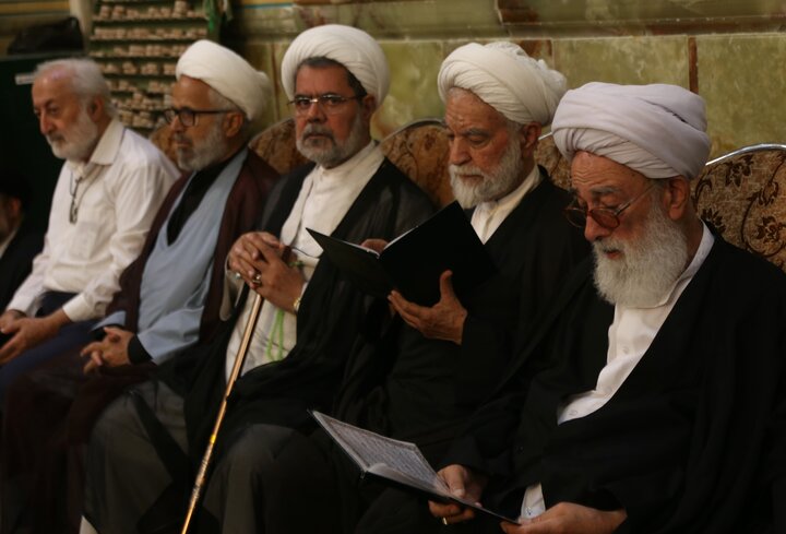 مراسم ختم حجةالاسلام والمسلمین حاج شیخ مرتضی مقدس