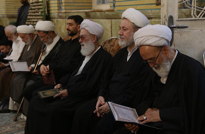 مراسم ختم حجةالاسلام والمسلمین حاج شیخ مرتضی مقدس