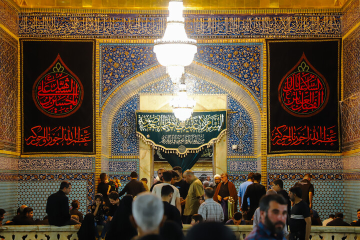 حال و هوای حرم حضرت معصومه(س) در شب اربعین حسینی
