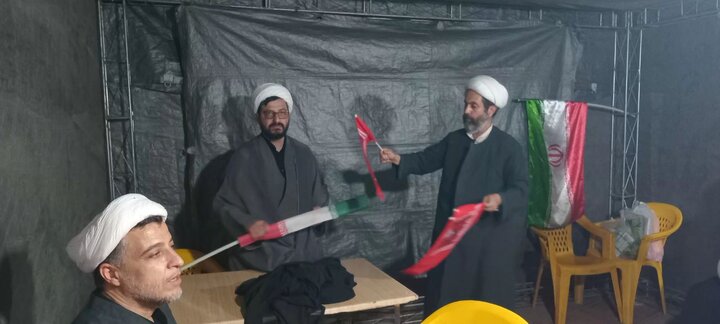 تصاویر/ بازدید نماینده ولی فقیه از موکب حوزه علمیه استان قزوین در میدان آزادی