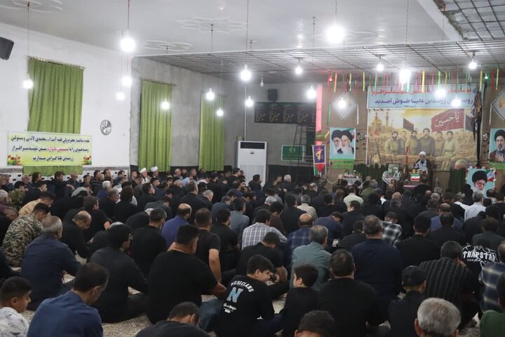 بیستمین یادواره شش شهید سرافراز روستای زرندین علیا - نکا