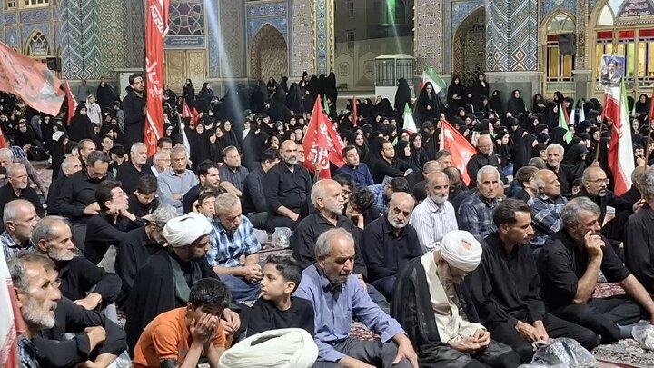تصاویر/حضورخانواده های معظم شهدای میناب در حرم مطهرهلال بن علی(ع)