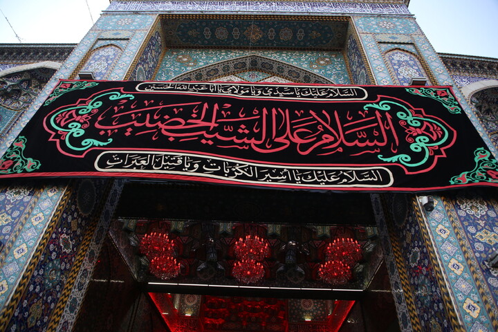 تصاویر/ قرائت زیارت اربعین در کربلا