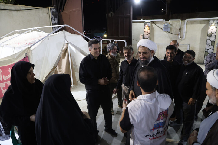 بازدید امام جمعه همدان از موکب