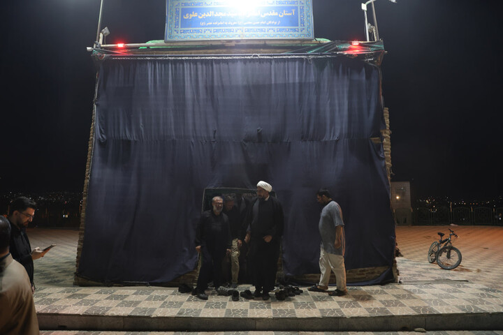 بازدید امام جمعه همدان از موکب