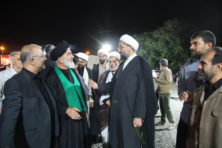 بازدید امام جمعه همدان از موکب