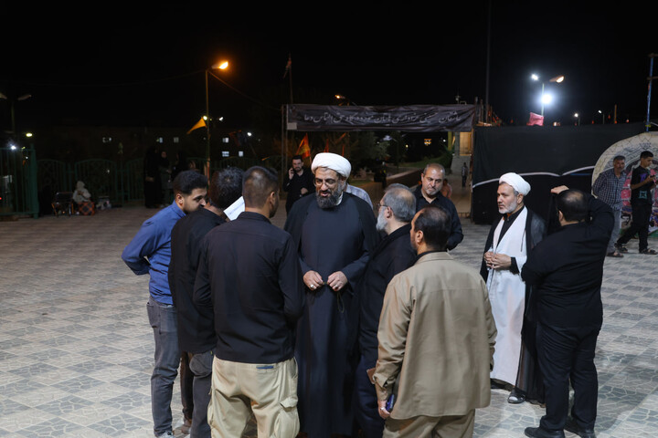 بازدید امام جمعه همدان از موکب