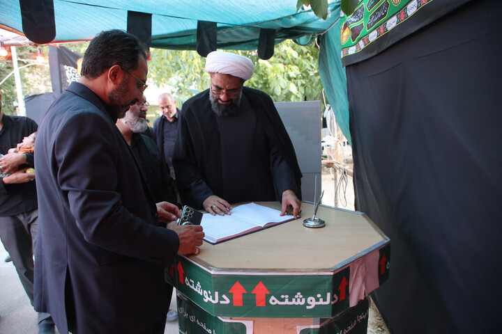 بازدید امام جمعه همدان از موکب