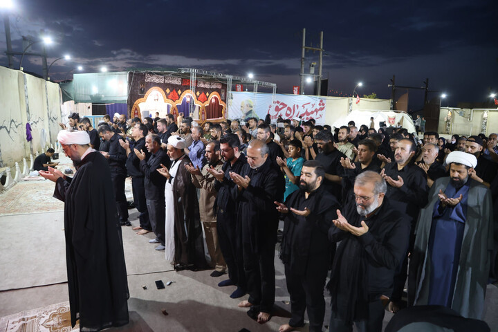 بازدید امام جمعه همدان از موکب