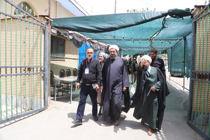 بازدید امام جمعه همدان از موکب