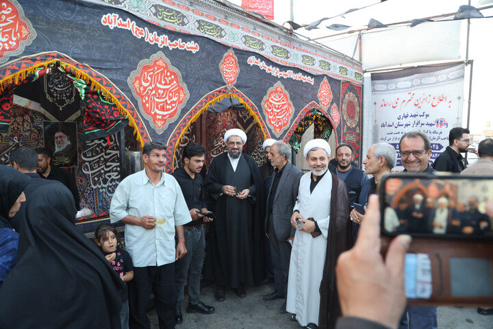 بازدید امام جمعه همدان از موکب