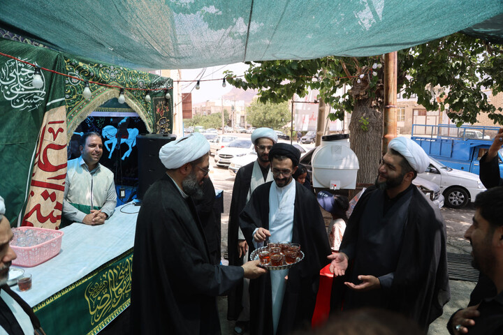 بازدید امام جمعه همدان از موکب