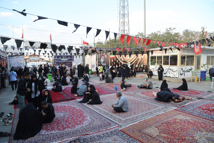 بازدید امام جمعه همدان از موکب