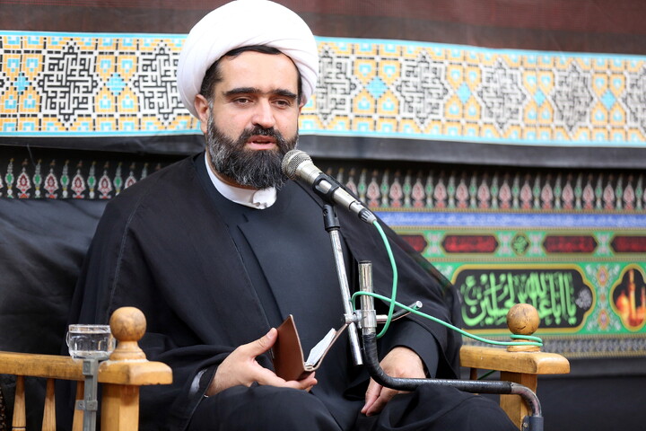 تصاویر/ مراسم عزاداری اربعین حسینی در بیت آیت‌الله العظمی مکارم شیرازی