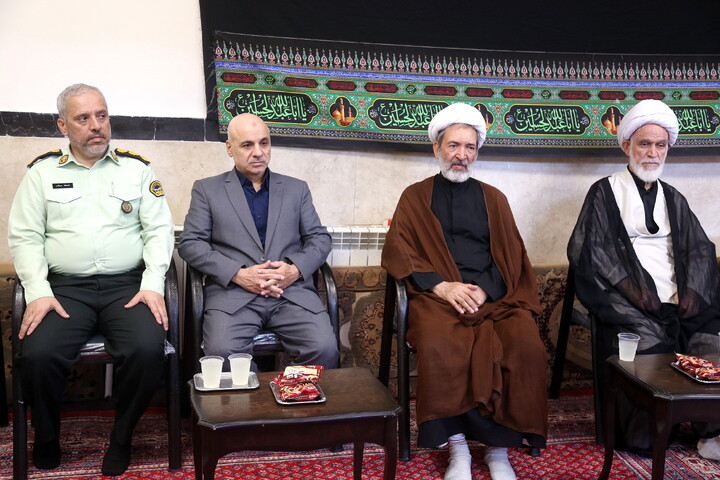 تصاویر/ مراسم عزاداری اربعین حسینی در بیت آیت‌الله العظمی مکارم شیرازی