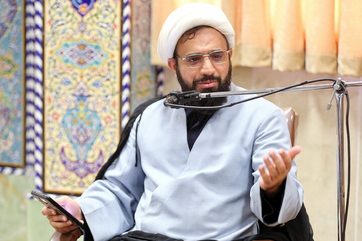 تصاویر/ مراسم عزاداری اربعین حسینی در بیت آیت‌الله العظمی جوادی آملی