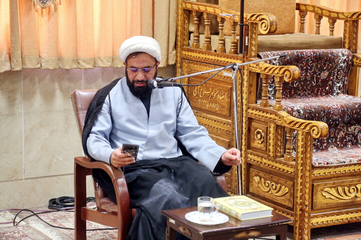 تصاویر/ مراسم عزاداری اربعین حسینی در بیت آیت‌الله العظمی جوادی آملی
