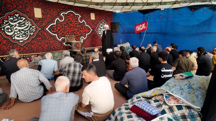 تصاویر/ موکب حاج قاسم سلیمانی هیئت رزمندگان اسلام یزد در جوار حرم امام حسین(ع)