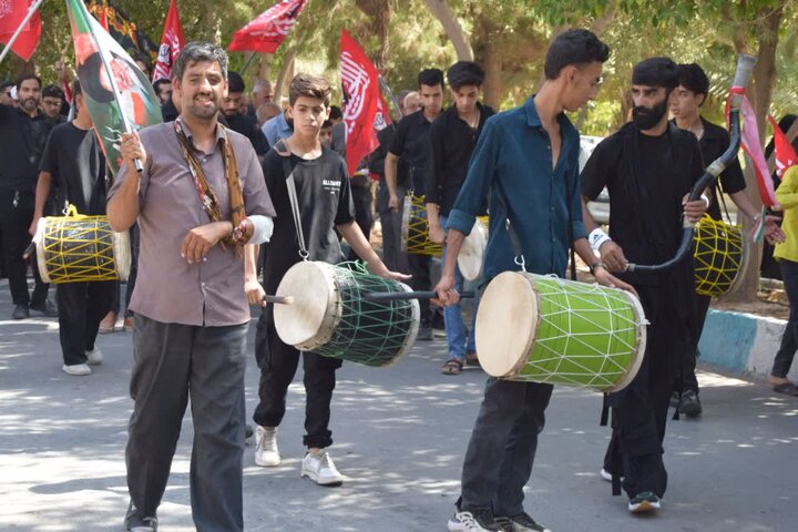 تصاویر/ مراسم عزاداری روز اربعین حسینی در مصلی امام خمینی(ره) اردکان
