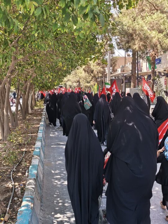 تصاویر/ مراسم عزاداری روز اربعین حسینی در مصلی امام خمینی(ره) اردکان