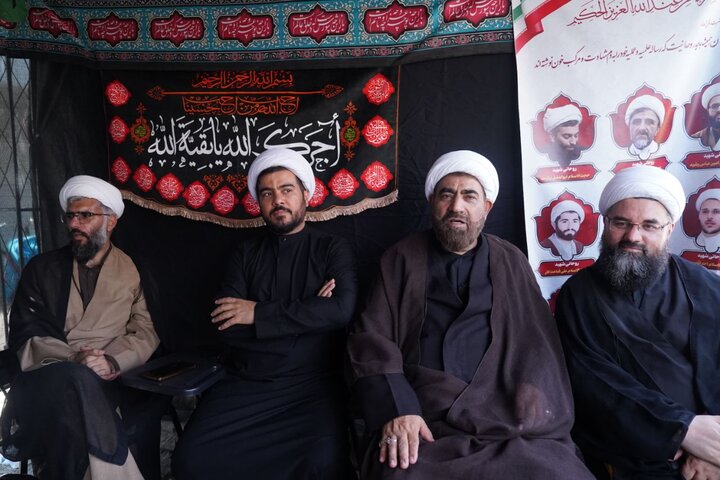 تصاویر /فعالیتهای فرهنگی و تبلیغی موکب حوزه علمیه قزوین در مراسم دلدادگان اربعین حسینی